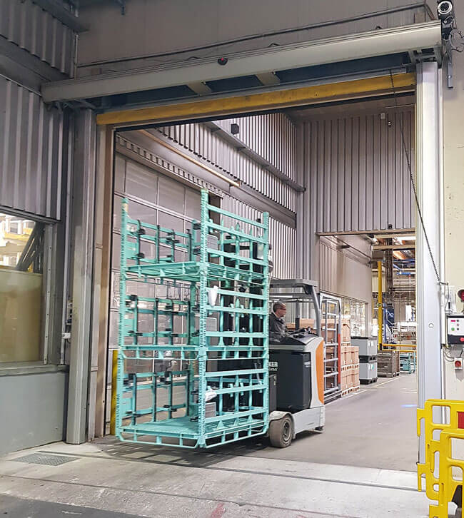 Referenz Admonter Unterflur Torluftschleier