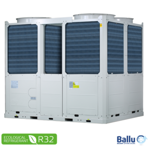 SCV-1800EBH Modularer Kaltwassersatz DC-Inverter luftgekühlt (R32) mit Pumpe