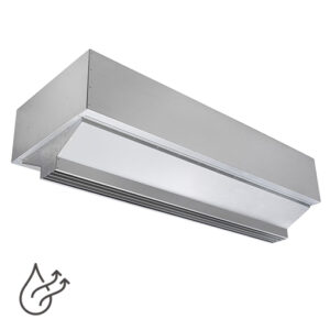 INDUSTRIUM-300-W AC-Industrieluftschleier mit Warmwasserheizregister 60/40