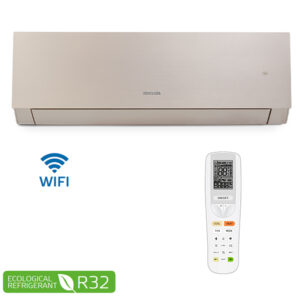 SIH-24BIMC (Champagne) MARVIN Wand-Innengerät inkl. IR- und WiFi-Fernbedienung