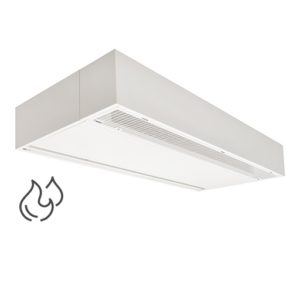 Superior XL GVP 5-150W EC-Luftschleier mit Warmwasserheizregister 60/40 - inkl. Hand/Automatik-Steuerung