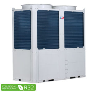 SMHM-1400BH-3 Modulare Wärmepumpe / Kaltwassersatz DC-Inverter luftgekühlt (R32) mit Pumpe