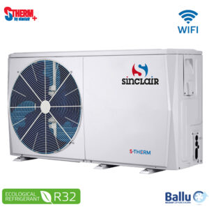 SMHM-120B-3/9 Monoblock YUKON Inverter-Wärmepumpe inkl. Kabelfernbedienung